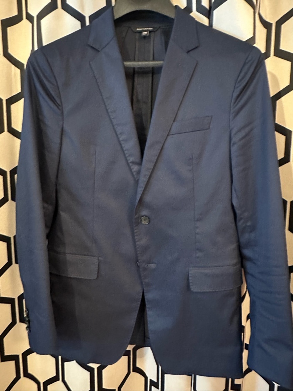 Banana Republic Men's Navy Blazer
